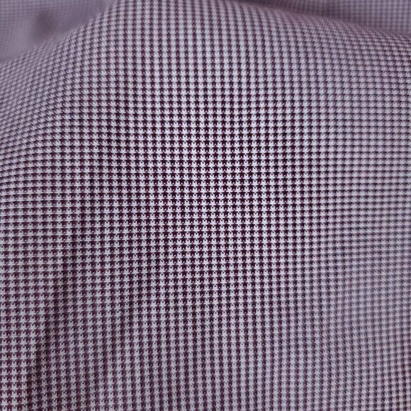 Roundtree Yorke Travel Smart Men's Shirt 3XT Button Long Sleeve Easy Care Plaid - Picture 7 of 15